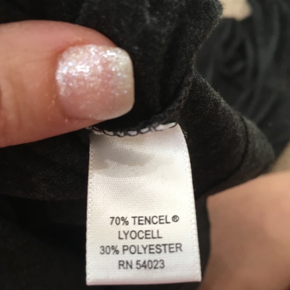 Banana Republic s gathered scoopneck quarter sleeve so soft mini dress - Picture 6 of 8